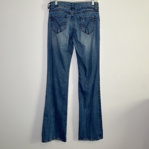dELiA*s Blake Flare / Wide Leg Denim Jeans - Picture 6 of 9